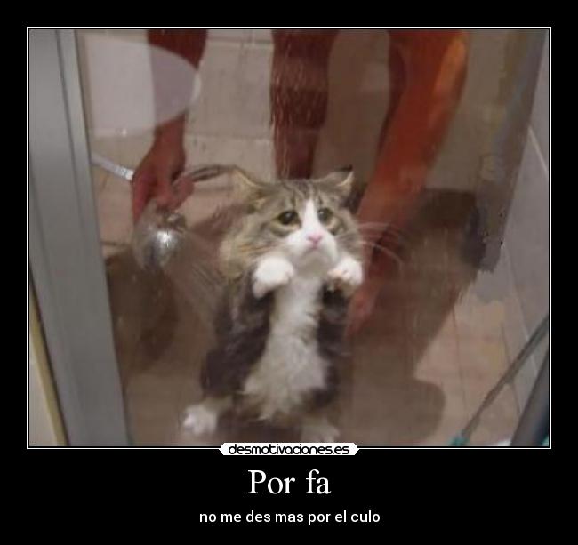 Por fa - no me des mas por el culo