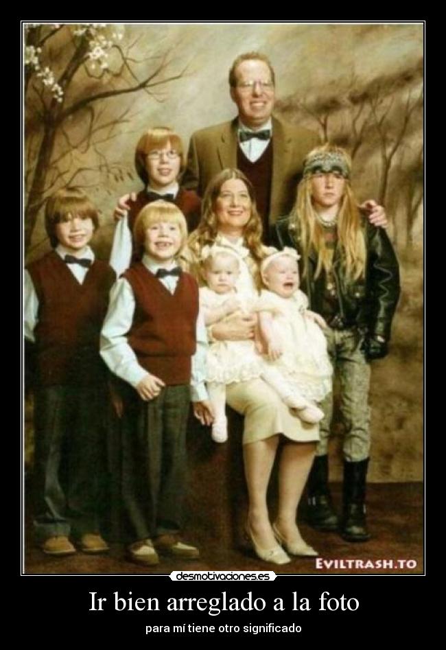Ir bien arreglado a la foto - 