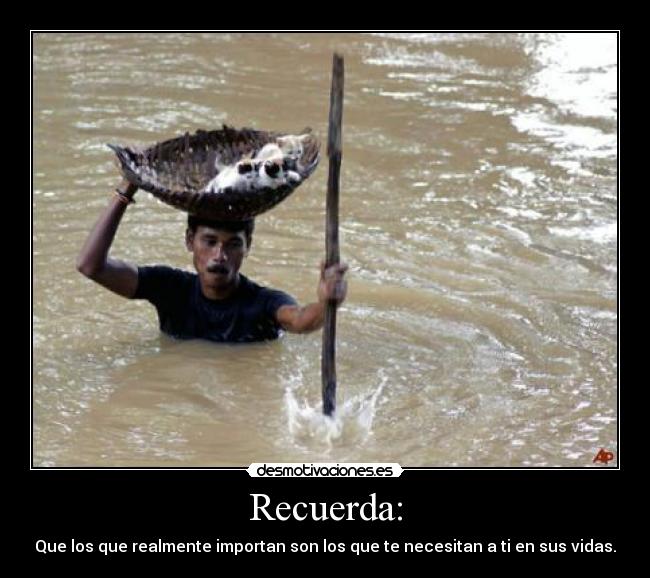 Recuerda: - 