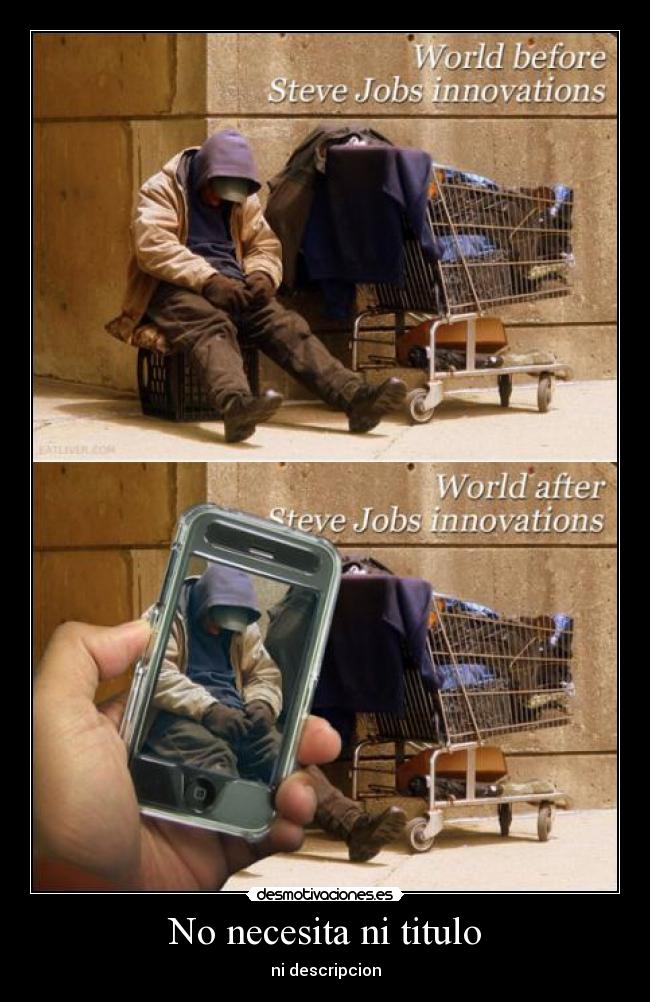 No necesita ni titulo -