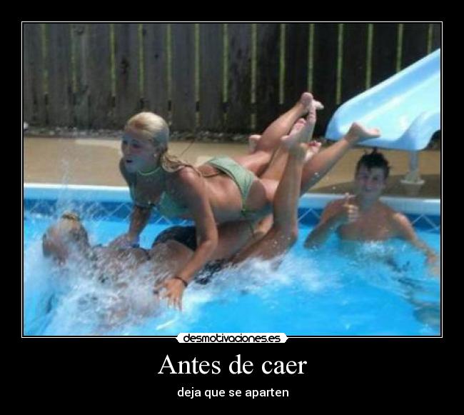 Antes de caer -