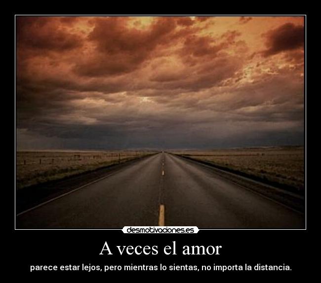 A veces el amor -