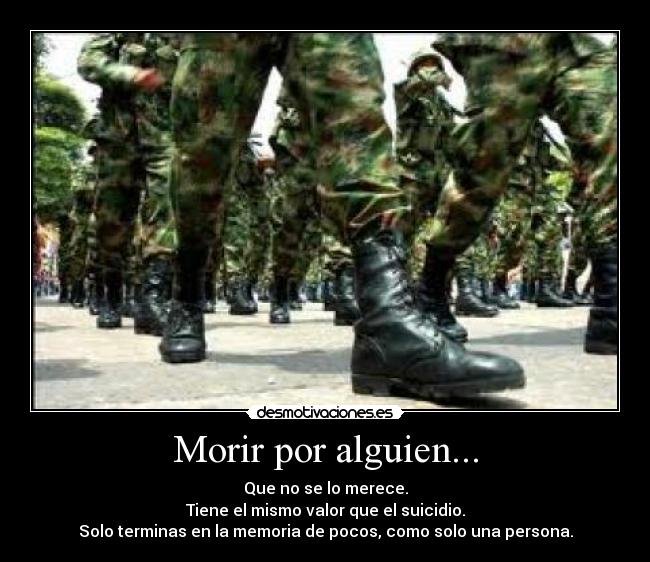 carteles merecen morir por nosotros desmotivaciones