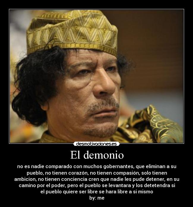 El demonio -