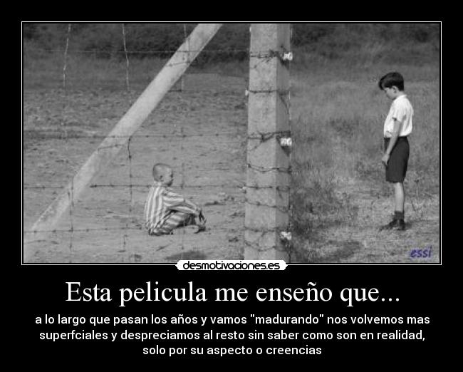 Esta pelicula me enseño que... -
