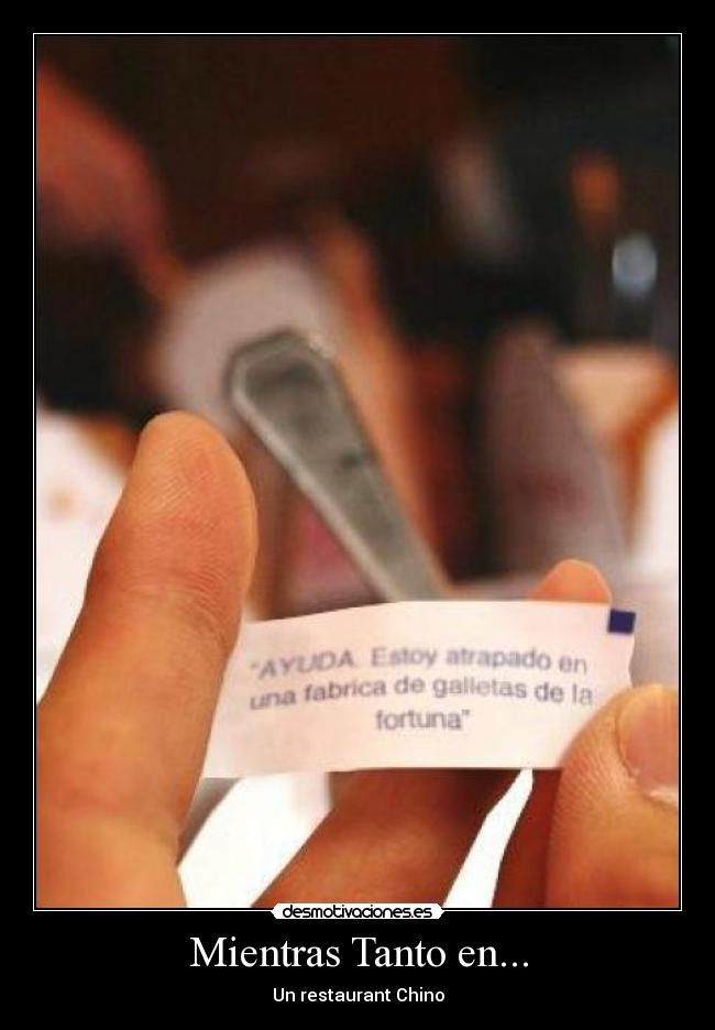 Mientras Tanto en... - Un restaurant Chino