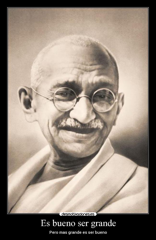 Es bueno ser grande - 