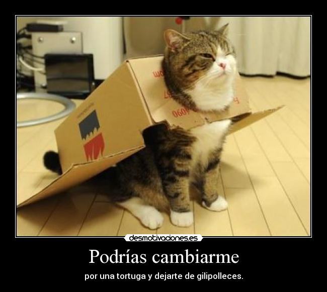 Podrías cambiarme - 