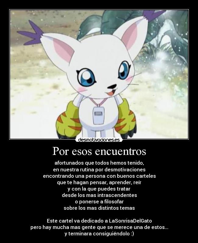 Por esos encuentros - 