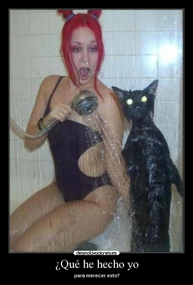 ¿Qué he hecho yo -