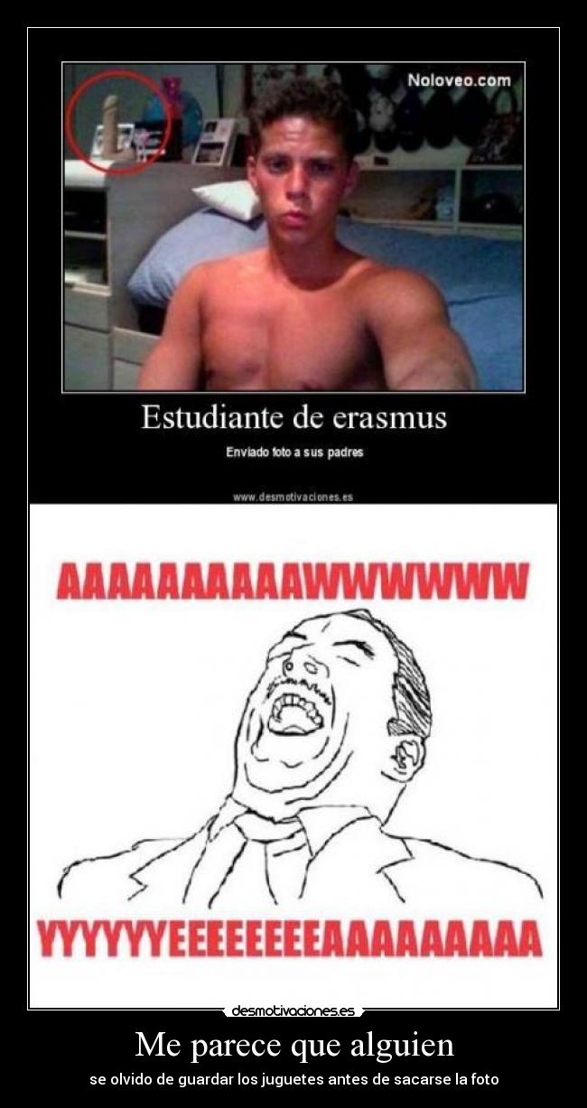 Me parece que alguien - se olvido de guardar los juguetes antes de sacarse la foto