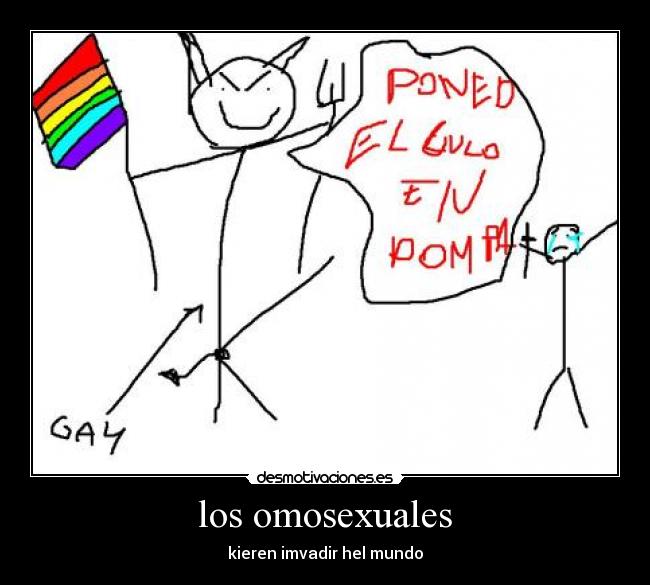 los omosexuales -