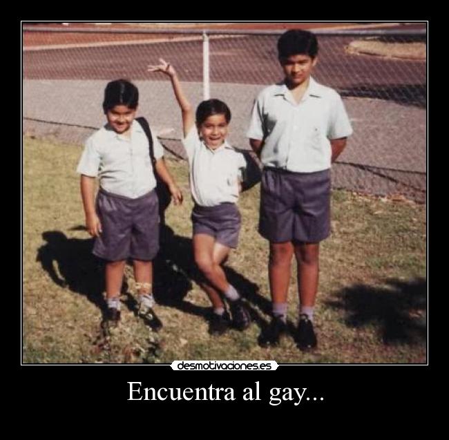 Encuentra al gay... -