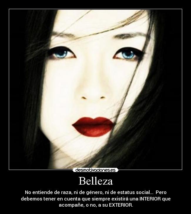 Belleza Desmotivaciones