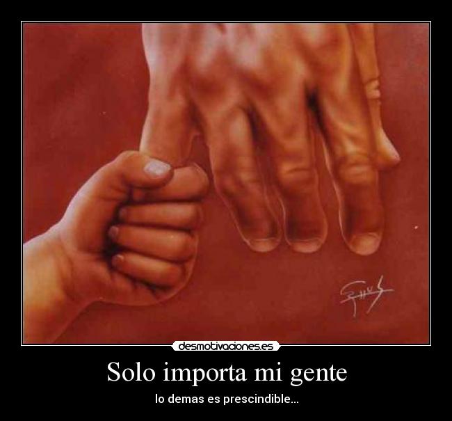 Solo importa mi gente - 