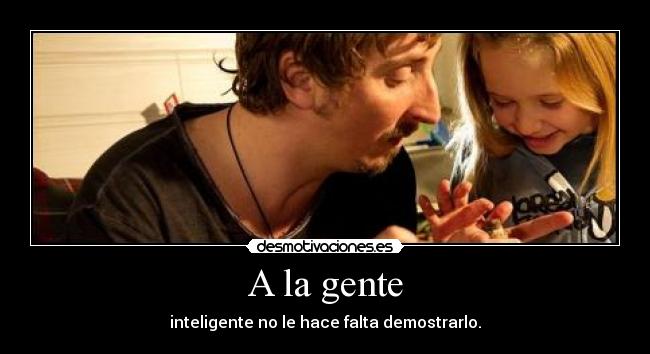 A la gente - 