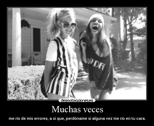 Muchas veces -