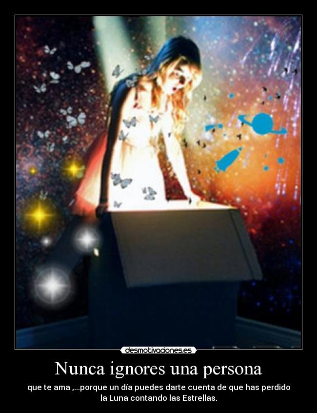 Nunca ignores una persona - 