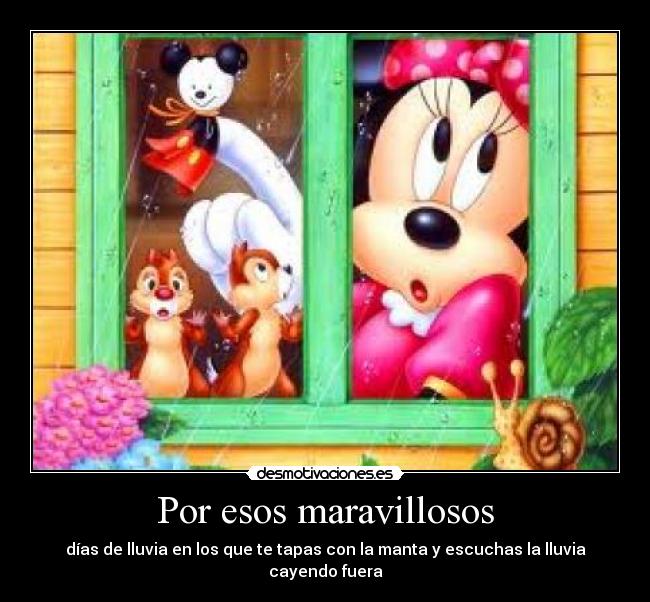 Por esos maravillosos -