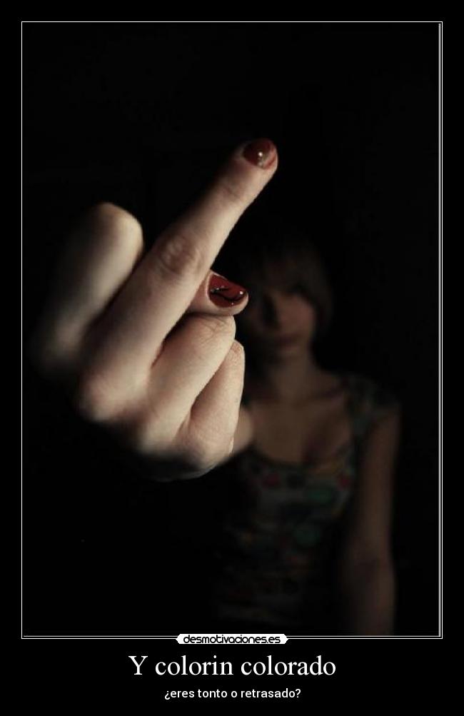 Y colorin colorado -