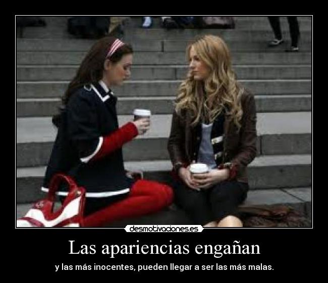 Las apariencias engañan - 