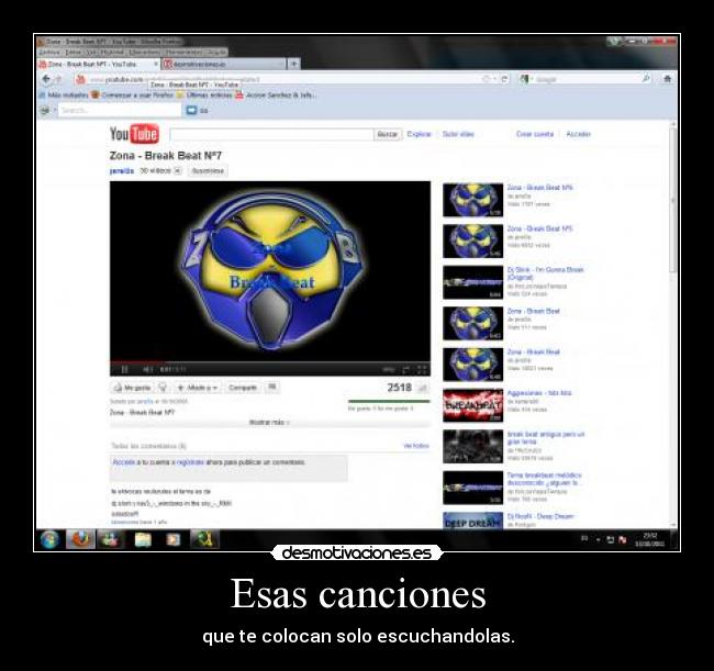 Esas canciones - que te colocan solo escuchandolas.