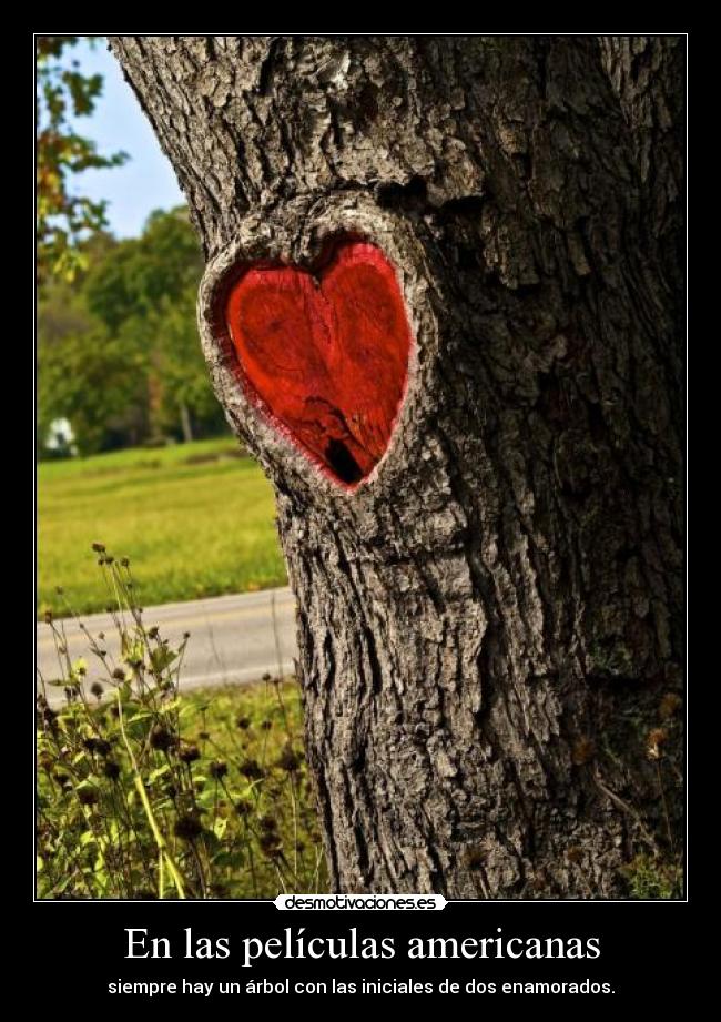 En las películas americanas - 