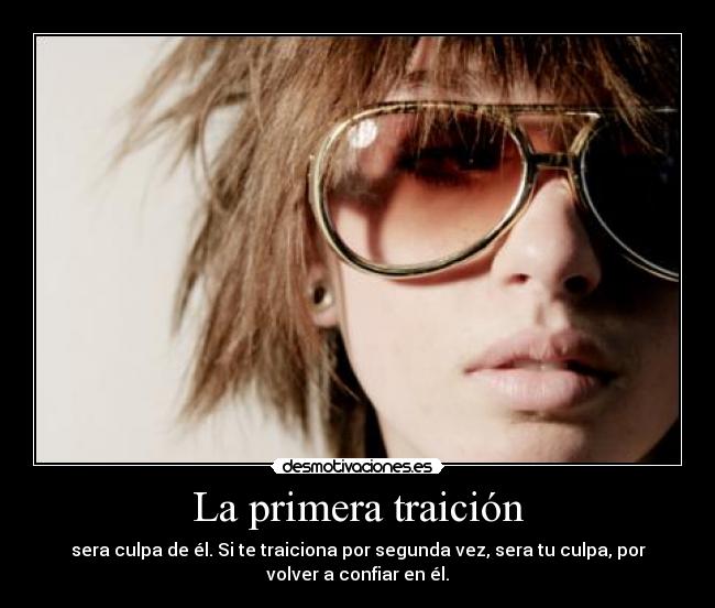 La primera traición -
