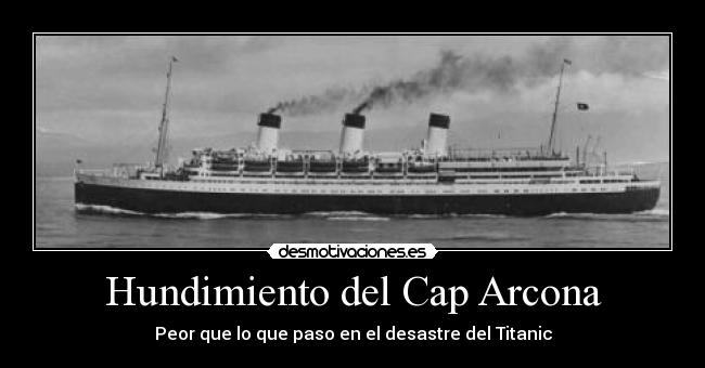 Hundimiento del Cap Arcona -