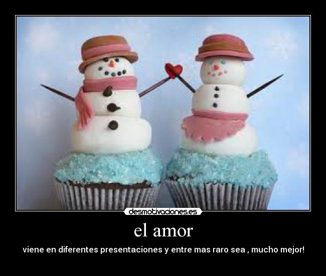 el amor -