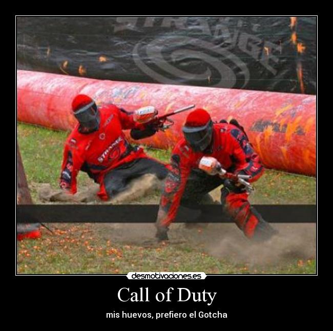 carteles call duty gotcha desmotivaciones