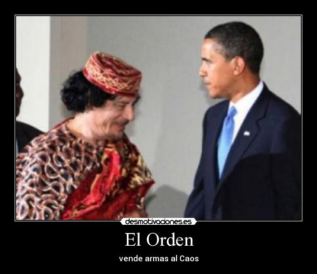 El Orden - vende armas al Caos