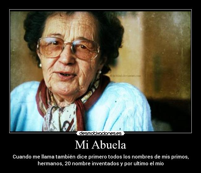 Mi Abuela -