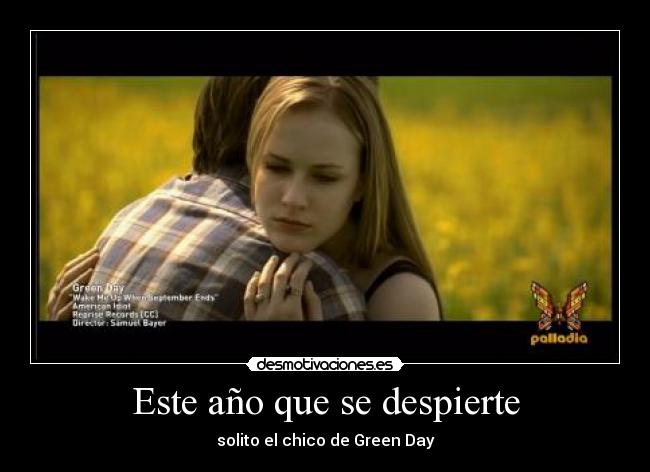Este año que se despierte - solito el chico de Green Day