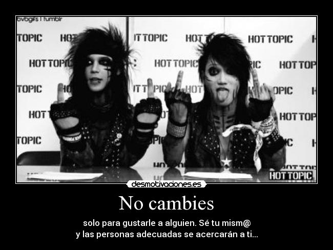 No cambies - 