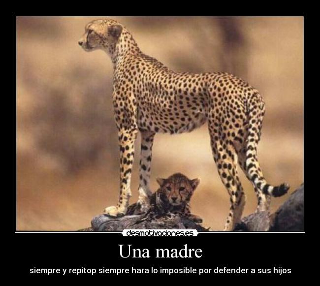 Una madre -