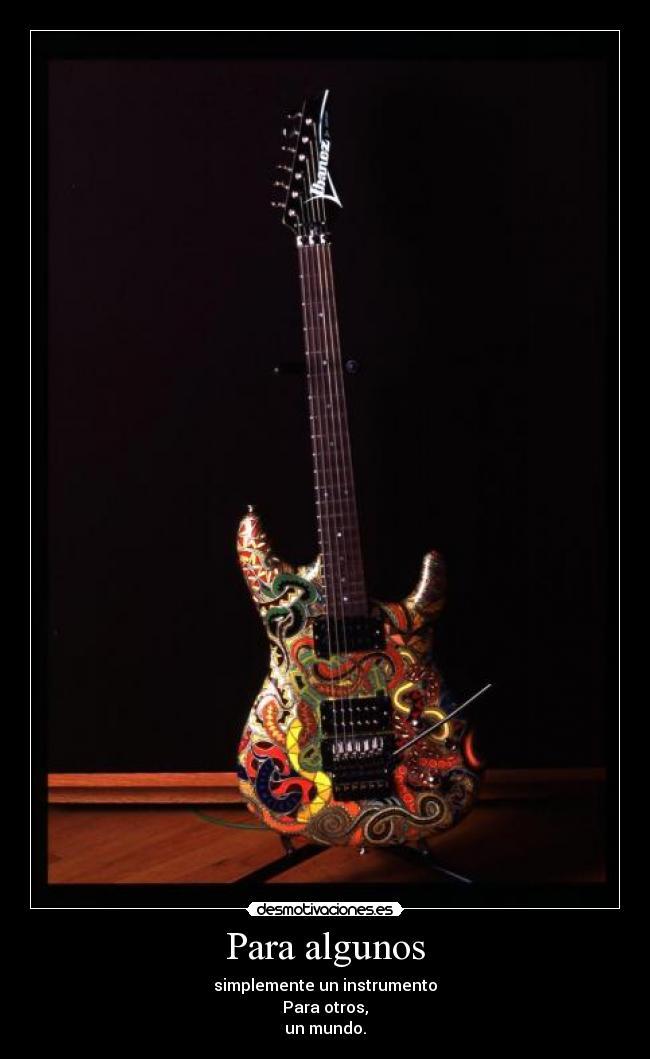 carteles guitarra sentimiento desmotivaciones