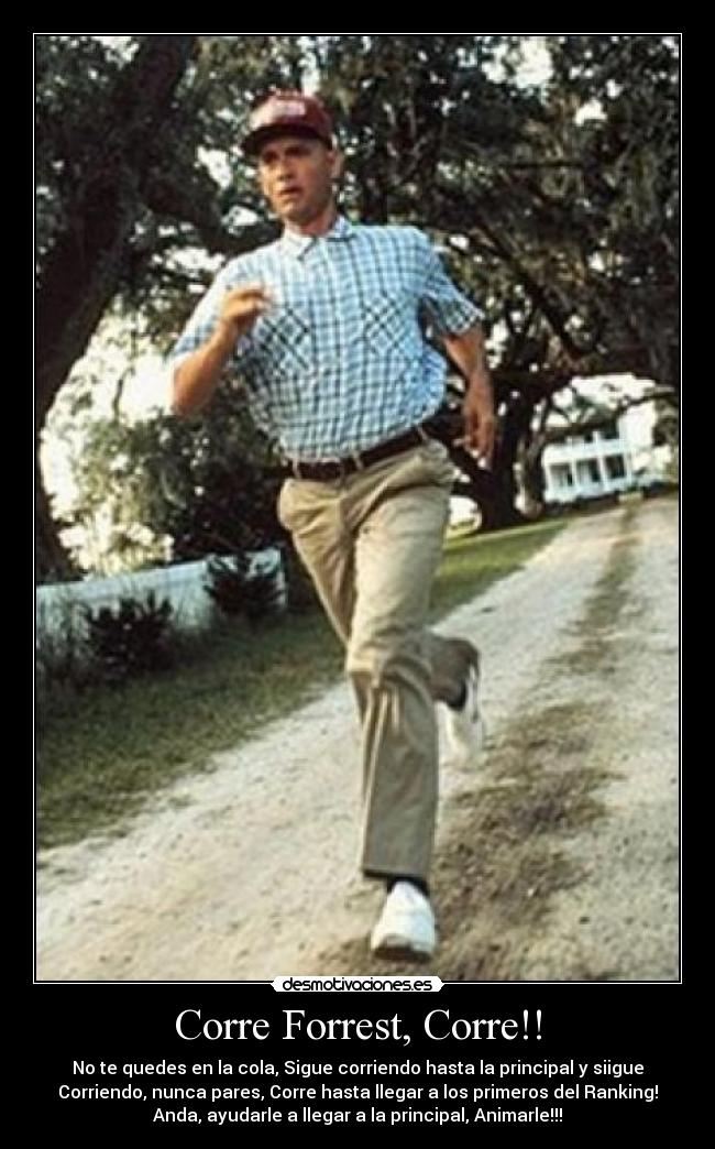 carteles soy forrest guump desmotivaciones