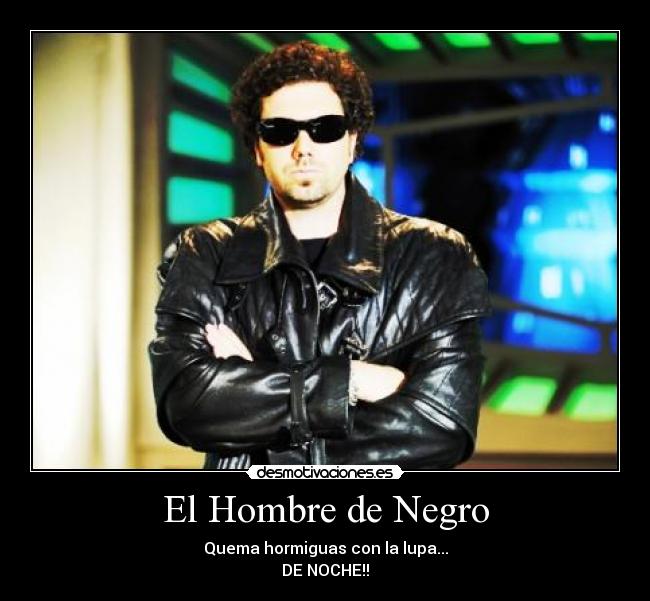 El Hombre de Negro -