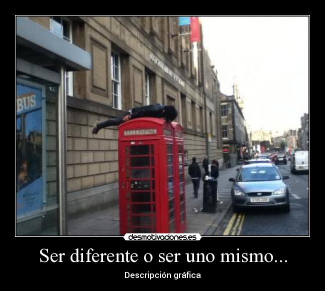 carteles ser diferente desmotivaciones