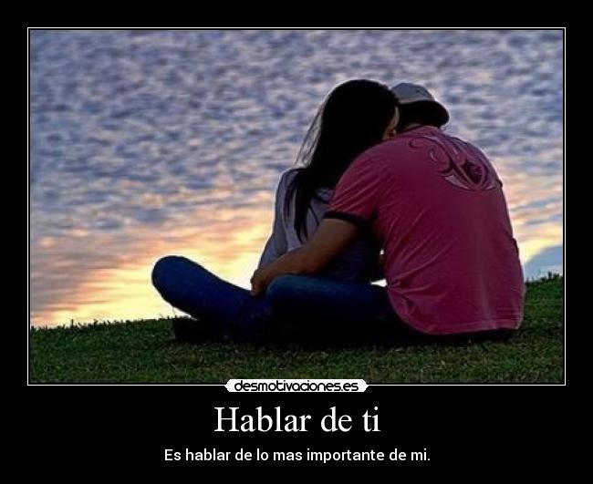 Hablar de ti - 