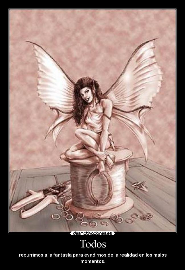 carteles fantasia hadas realidad desmotivaciones