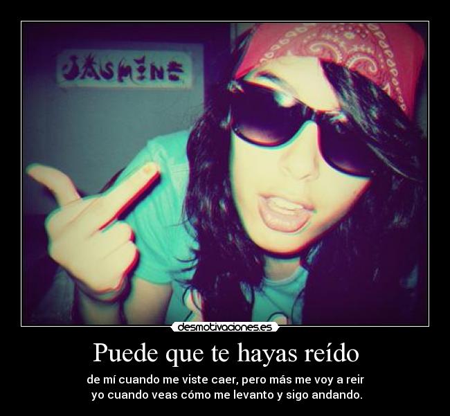 Puede que te hayas reído - 