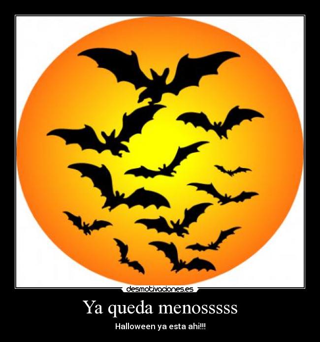 Ya queda menosssss - Halloween ya esta ahi!!!