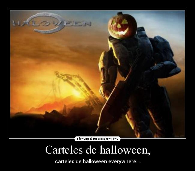Carteles de halloween, - carteles de halloween everywhere....