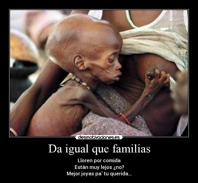 Da igual que familias -