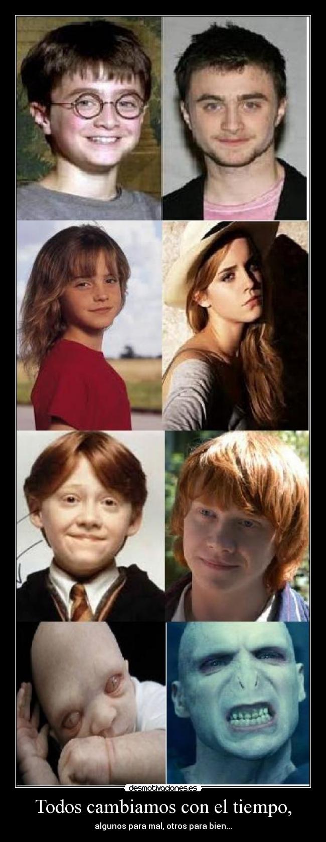 Todos cambiamos con el tiempo, - 