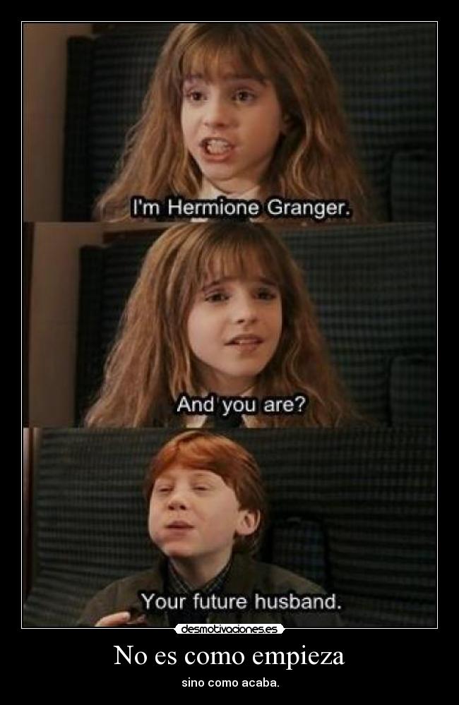 No es como empieza -