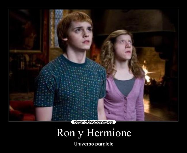 Ron y Hermione - Universo paralelo