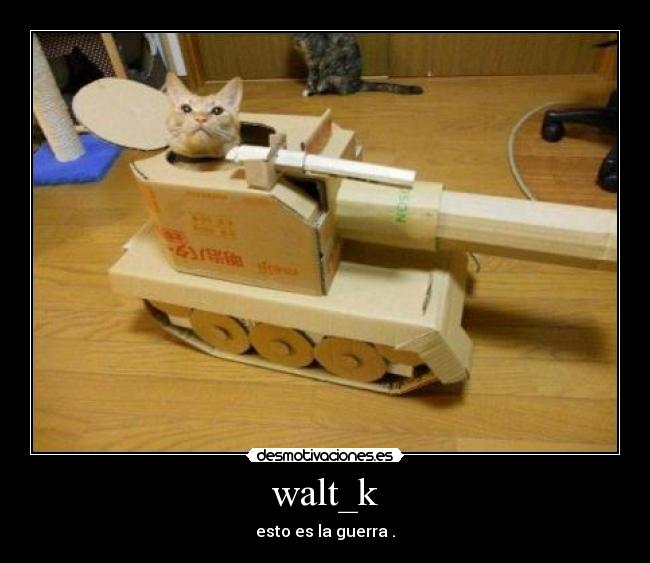 walt_k - esto es la guerra .